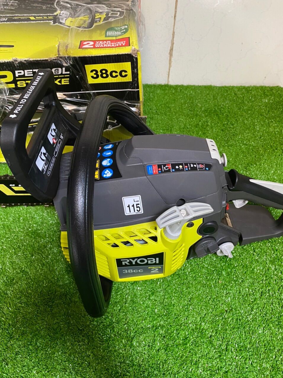 [HCM]Máy cưa xích xăng ryobi