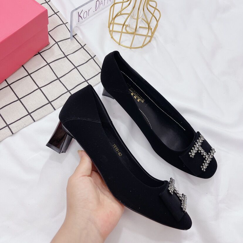 GIẦY BÚP BÊ ĐẾ CAO 5cm,GIẦY NỮ VĂN PHÒNG