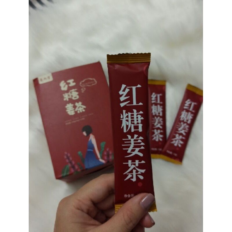 Trà gừng đường đỏ (15 gói nhỏ)