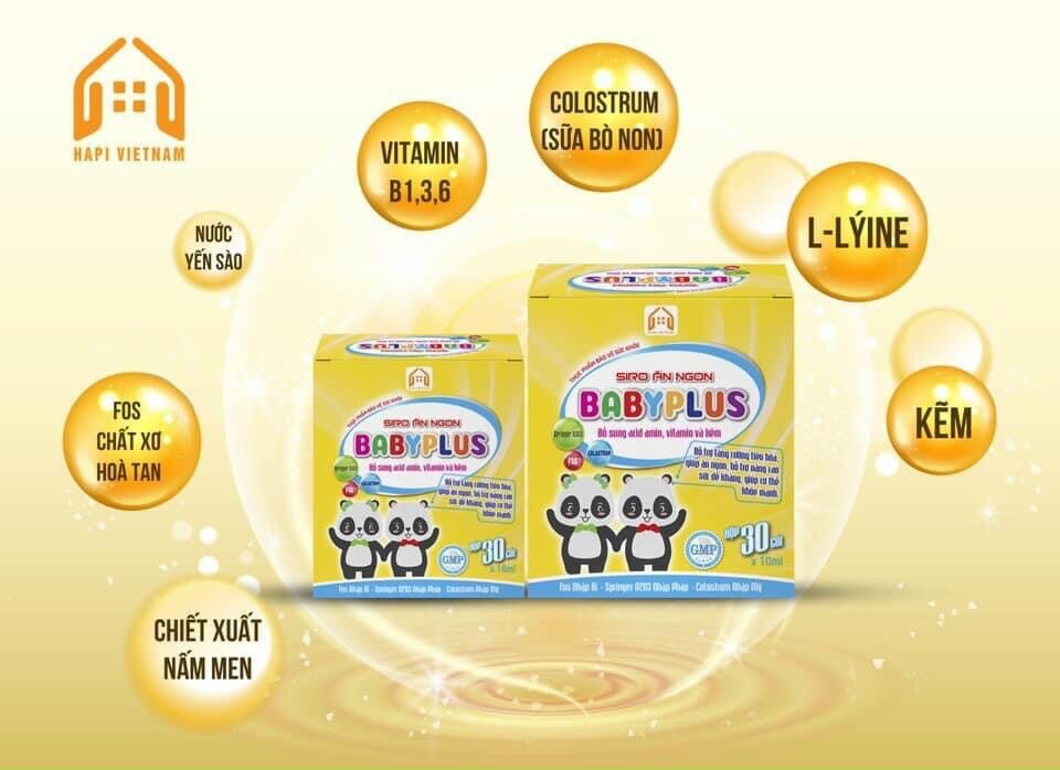 [HCM]SIRO ĂN NGON BABYPLUS CHÍNH HÃNG