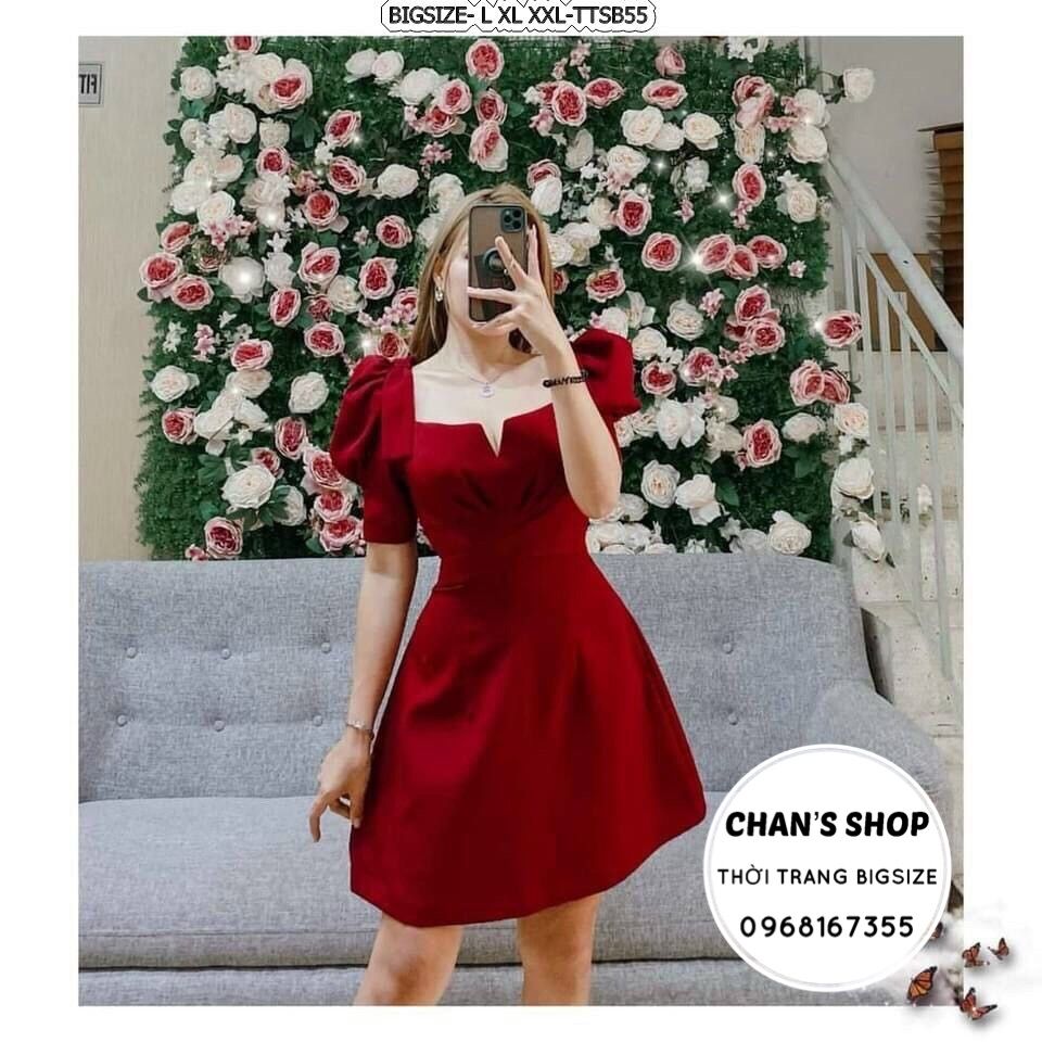 [HCM]Bigsize 60- 90kg ĐẦM CỔ V