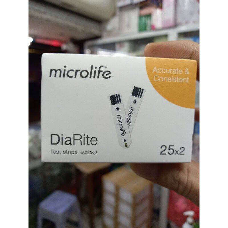 Que thử đường huyết Microlife 25 que