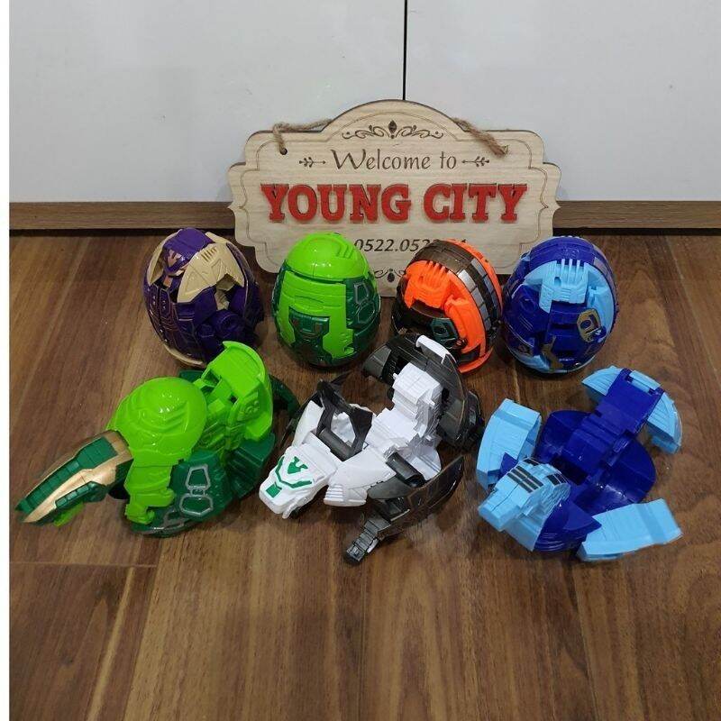 Vỉ 18 quả trứng khủng long biến hình cỡ lớn