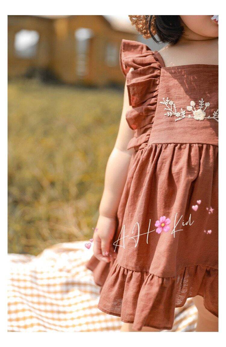 [HCM]áo đầm cánh tiên cho bé