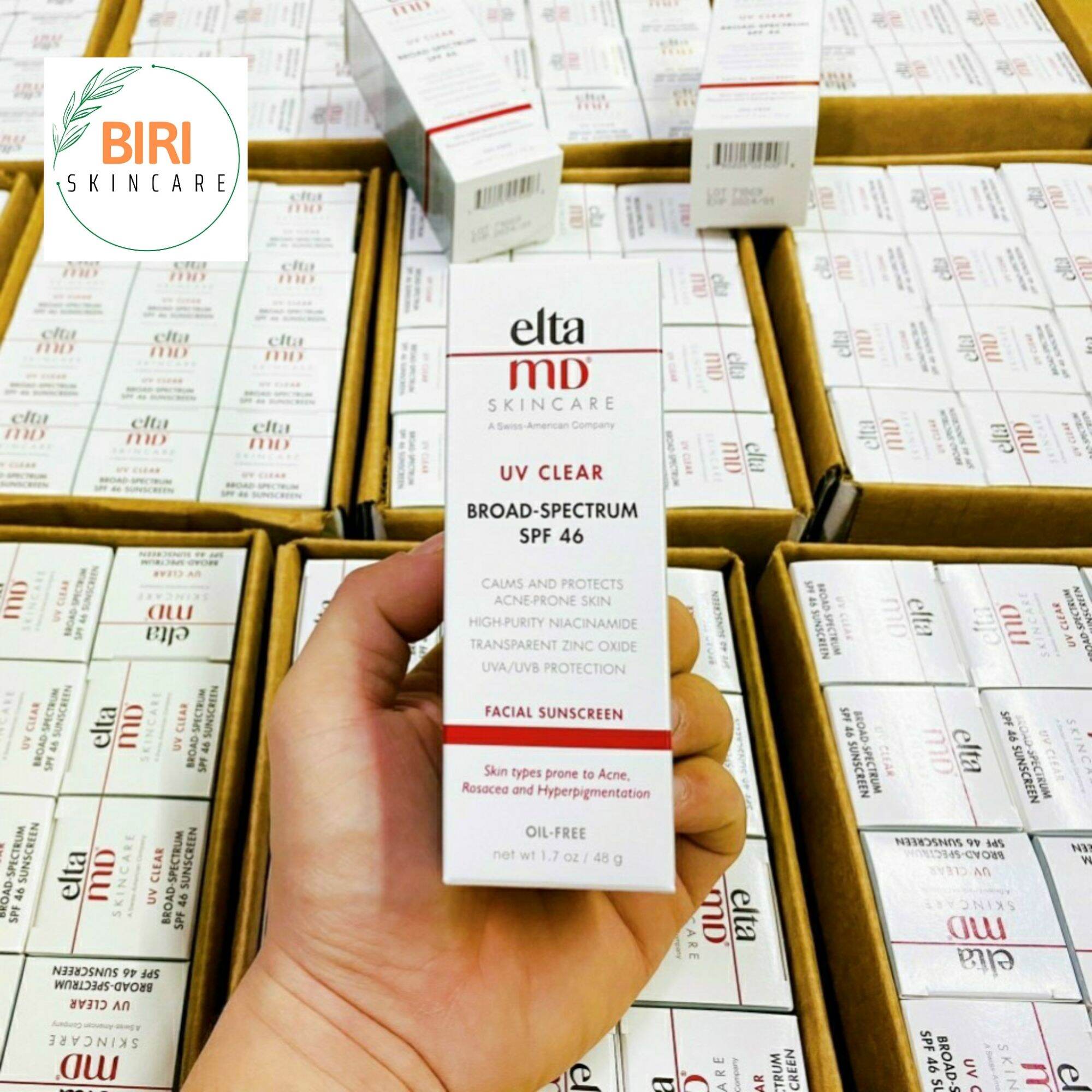 [HCM][Elta md Xách Tay] Kem Chống Nắng Elta MD UV Clear Broad-Spectrum SPF 46 (Không màu)