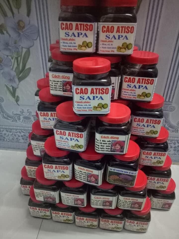 Cao Atiso Sa Pa đặc lọ 200g
