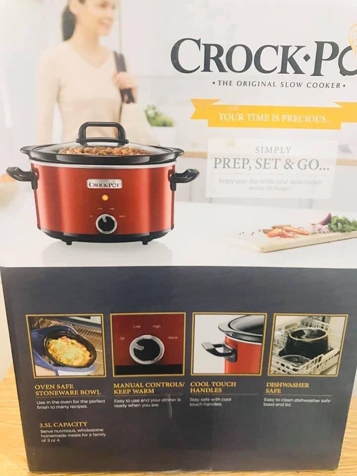 HÀNG ĐỨC NỒI NẤU CHẬM CROCKPOT 3.5L CAO CẤP