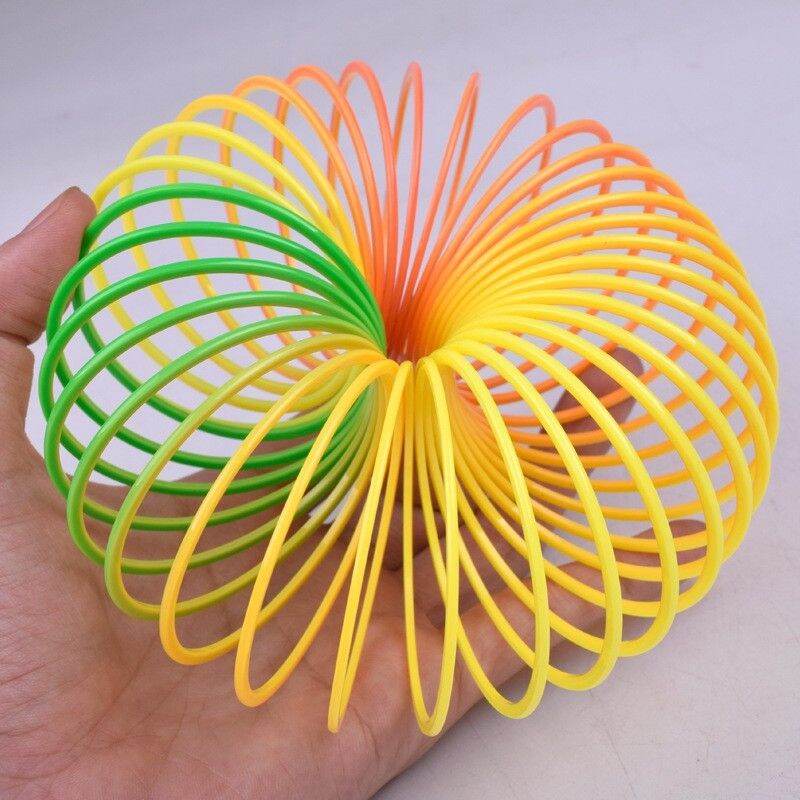 Đồ chơi cầu vồng lò so cao cấp ( đường kính 7cm)