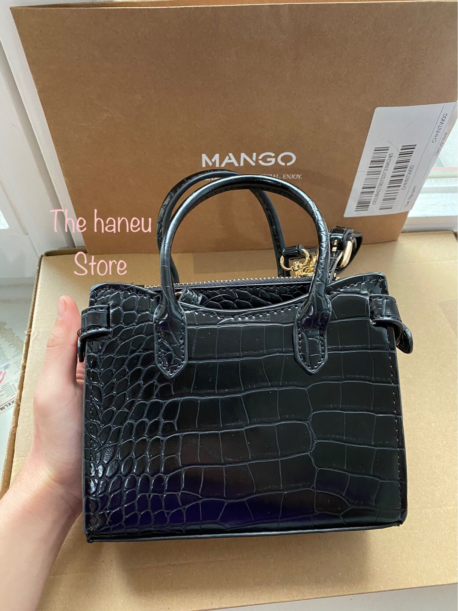 Túi Mango Auth store Đức MST 76 ( fullbill và ảnh thật)