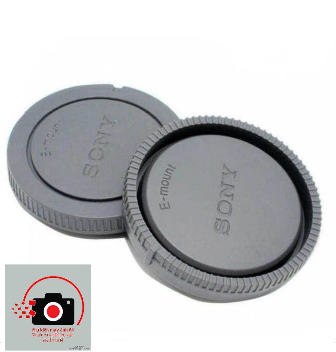 Bộ nắp body và cap đuôi lens sony ngàm e