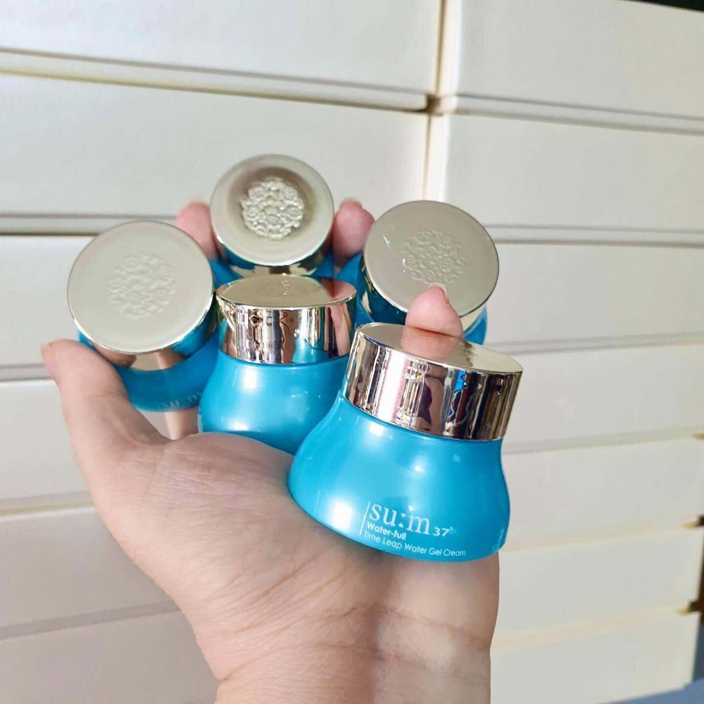 Kem dưỡng cấp nước,kiềm dầu SUM Xanh mini tách set 10ml