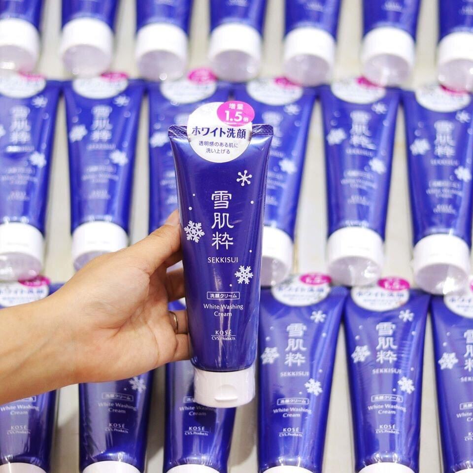 Sữa Rửa Mặt Kose Sekkisui White Washing Cream