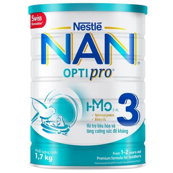 Sữa bột Nan Optipro số 3 1,5kg - MẪU MỚI
