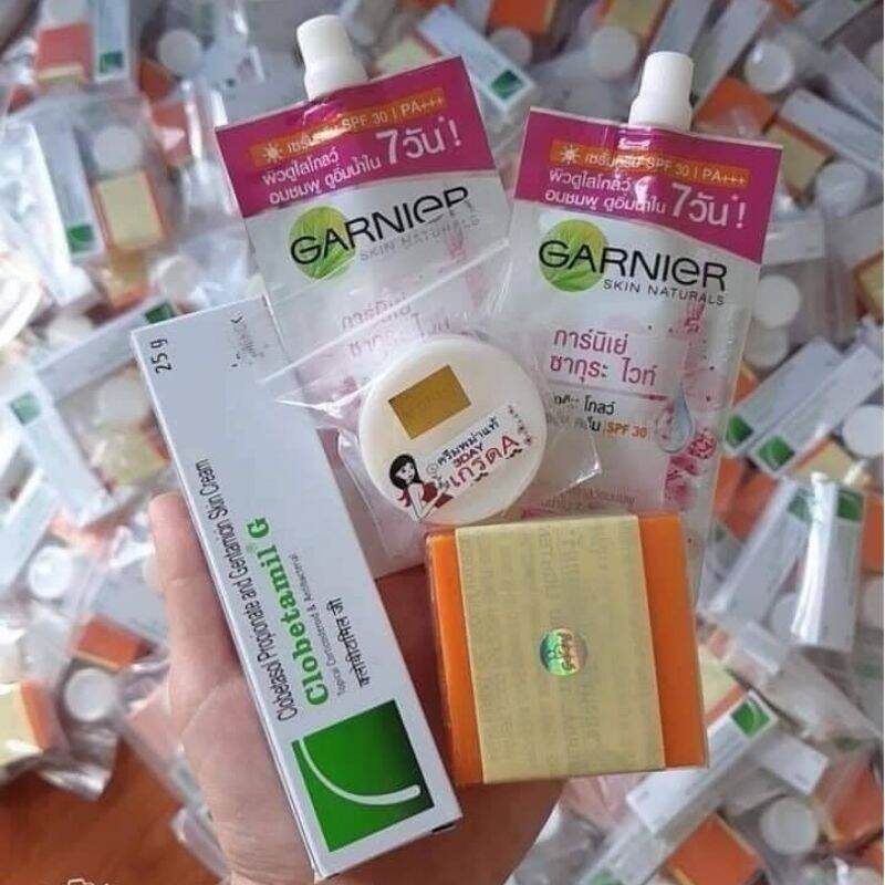 Kem mờ nám Thái Lan Clobetamil G (dạng túi)