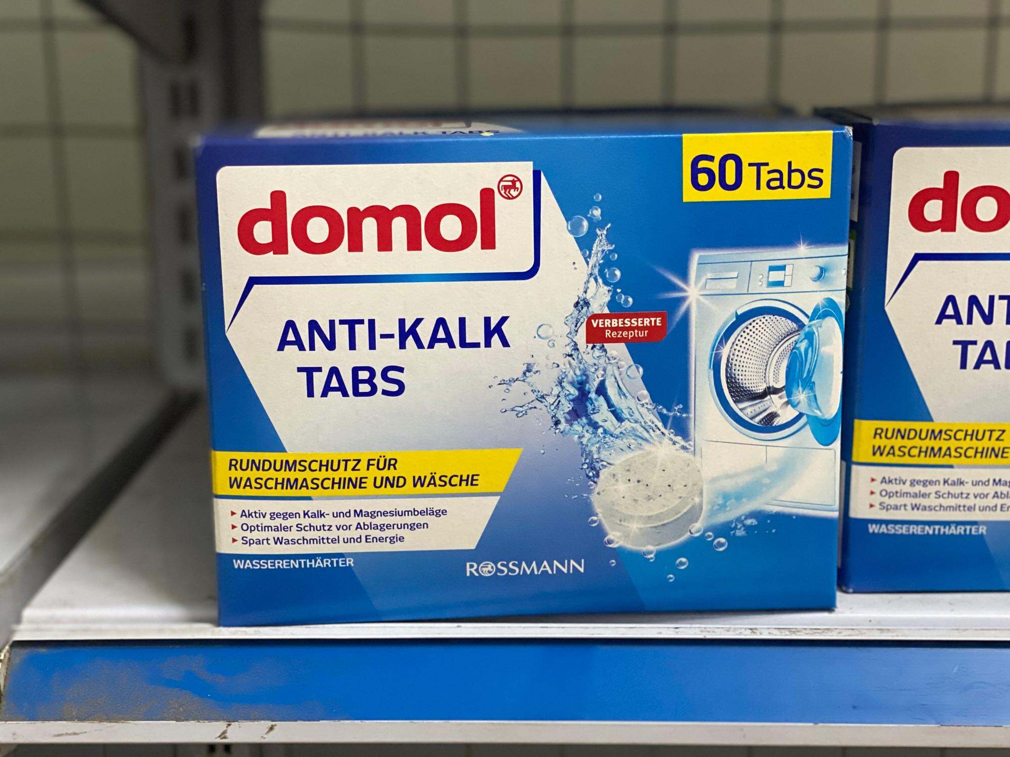 Viên tẩy lồng giặt Domol Đức hộp 60 viên