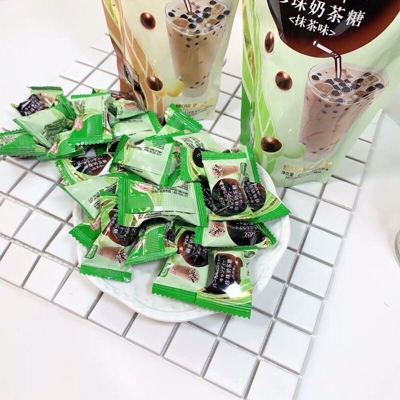[HCM]Kẹo trà sữa trân châu