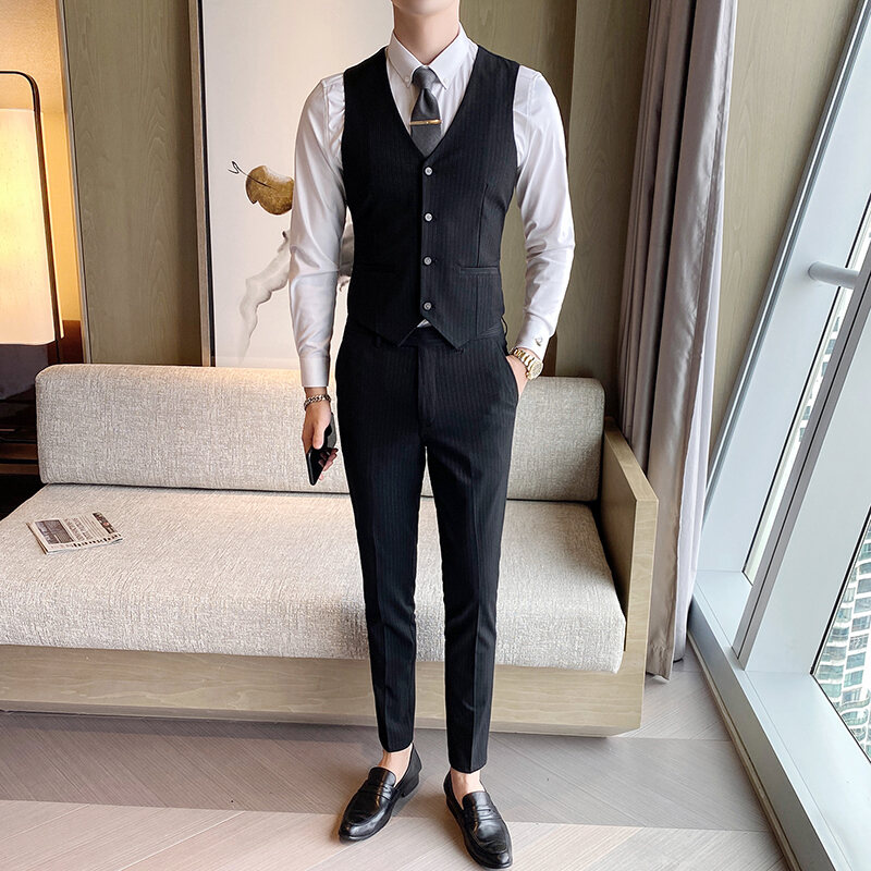 >> BÁO GIÁ ÁO VEST GHI LÊ NAM PHONG CÁCH HÀN QUỐC | Shopee Lazada Sendo Tiki mới nhất 103 Mùa Thu Phong Cách Anh Sọc Áo Vest Nam Áo Ghi Lê Hàn Quốc Xu Hướng Mỏng Phù Hợp Với Kinh Doanh Phù Hợp Với Áo Vest Phù Hợp Với Nam Giới