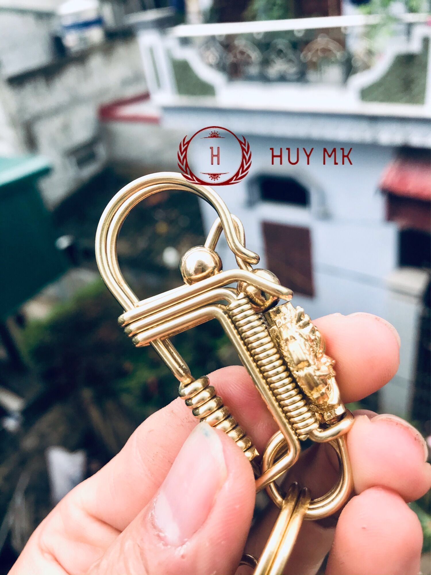 Combo móc khoá rồng vàng