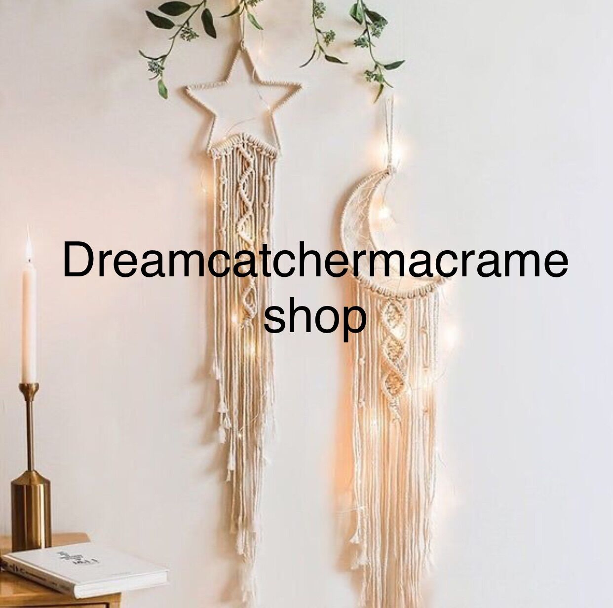 Vòng macrame, vòng dreamcatcher, trang trí