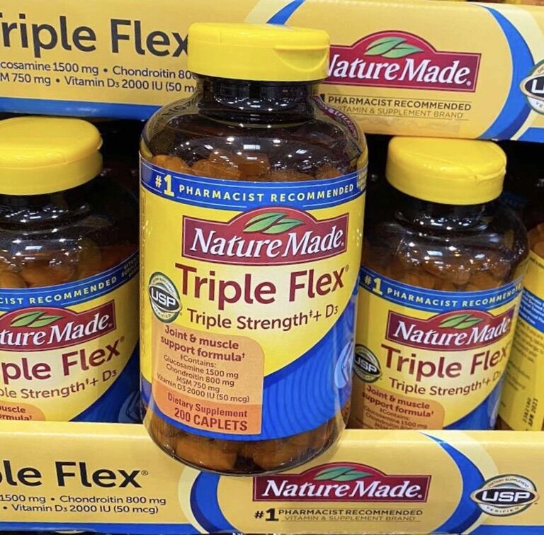 [HCM]Triple Flex Nature Made Mỹ chai 200 viên (Date 2026)