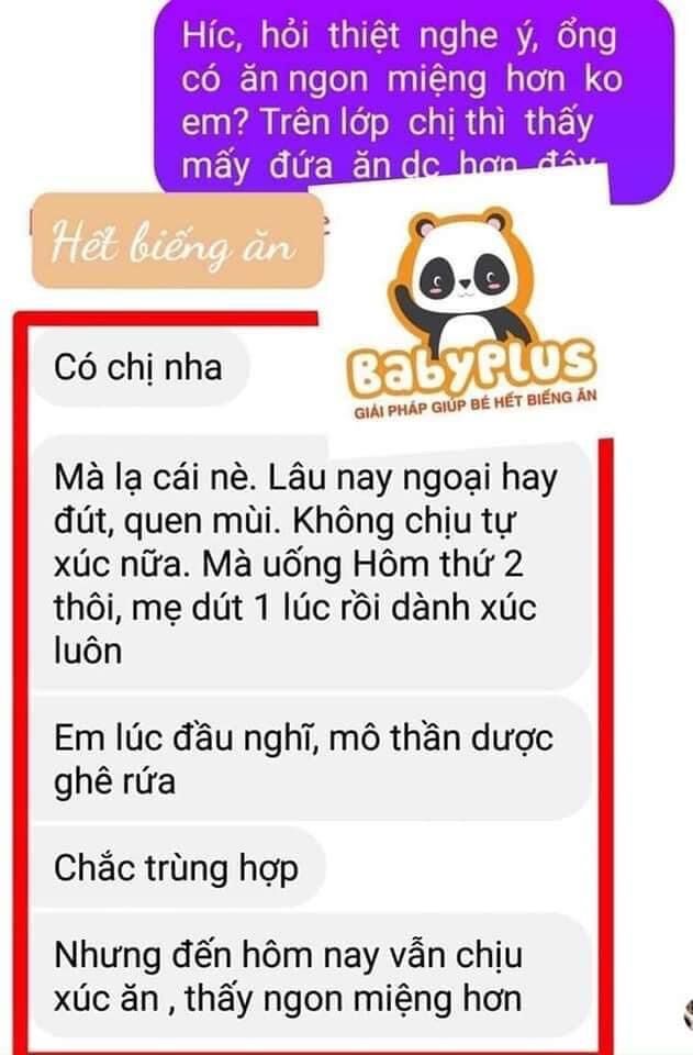 [HCM]SIRO ĂN NGON BABYPLUS CHÍNH HÃNG