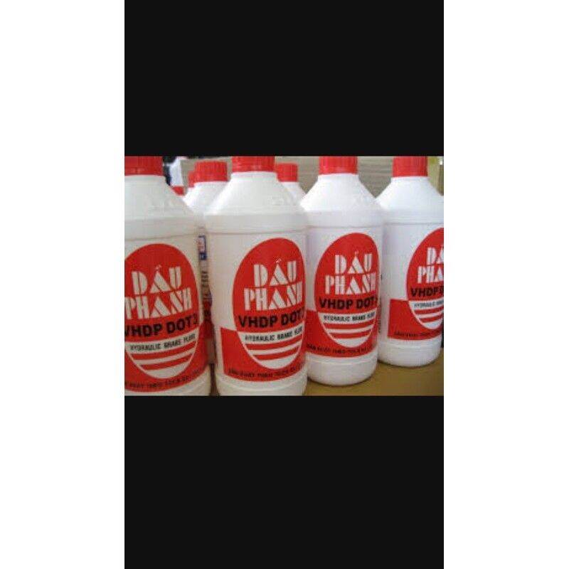 Dầu phanh DOT 3 - Dầu thắng chuyên dùng*** Sản phẩm dầu phanh Dot 3 chuyên dùng cho hệ thống phanh dầu ( phanh đĩa ) xe máy và xe oto - máy công trình
***  Sản phẩm chuyên dùng đam bảo đọ bền cho hệ thống phanh, không gây nở phớt cupen và gây ăn mòn