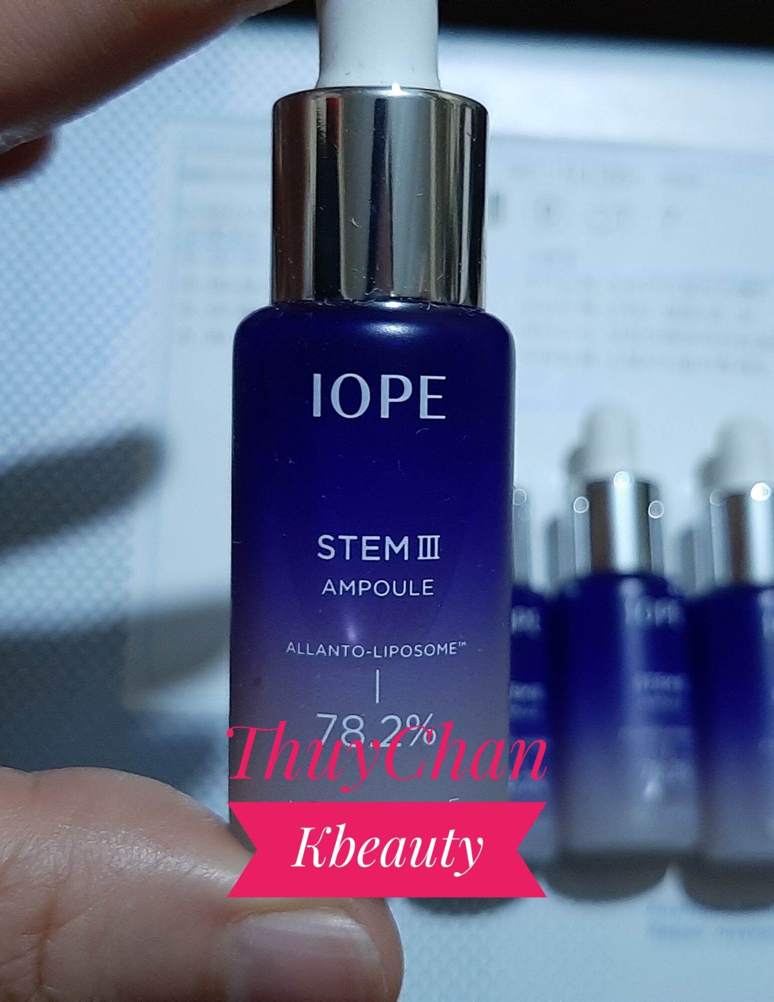 Ms38 serum dưỡng ẩm da iope stem iii ampoule 78.2% chai 10ml