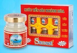 Nước Yến Sào Khánh Hoà Hộp 6 Lọ Không Đường