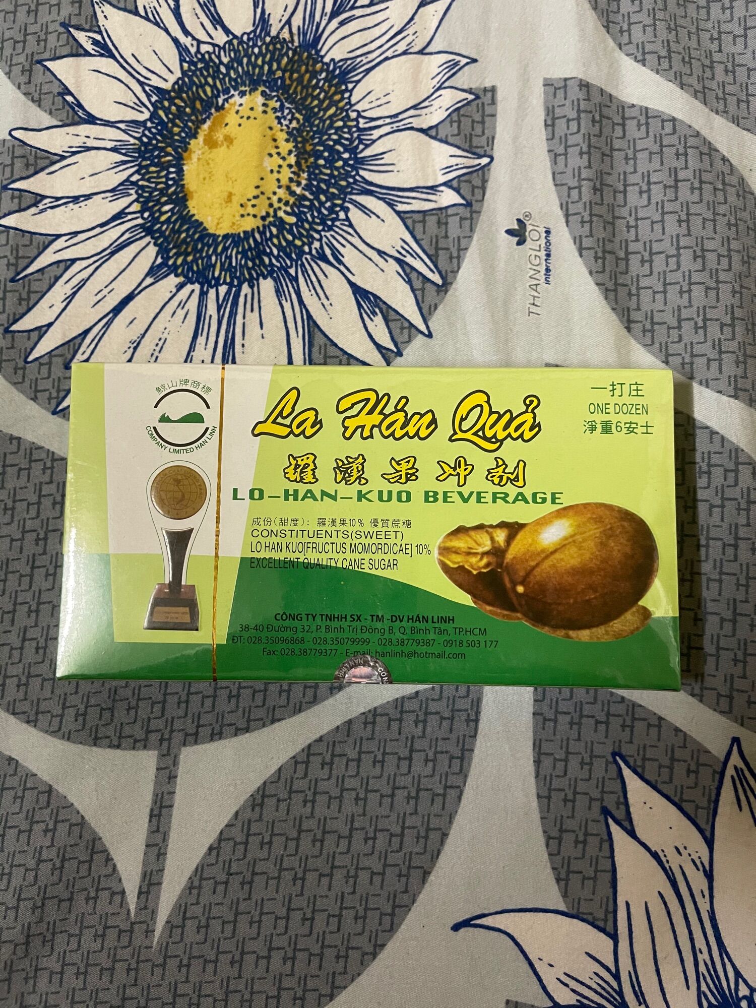 La hán quả hoà tan