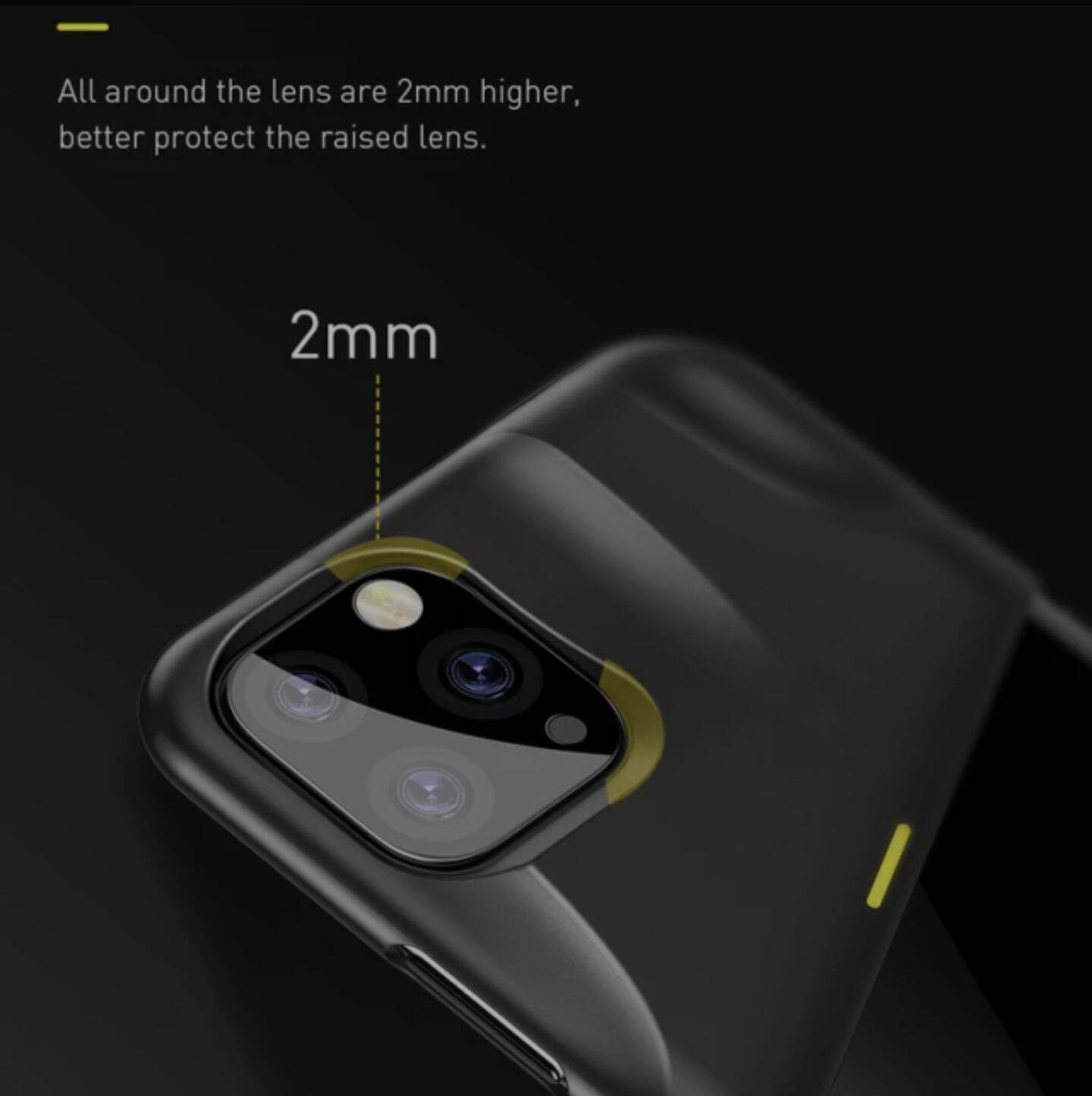 Ốp lưng Baseus 2 mảnh Tản nhiệt cho Iphone 11 Pro Max T5