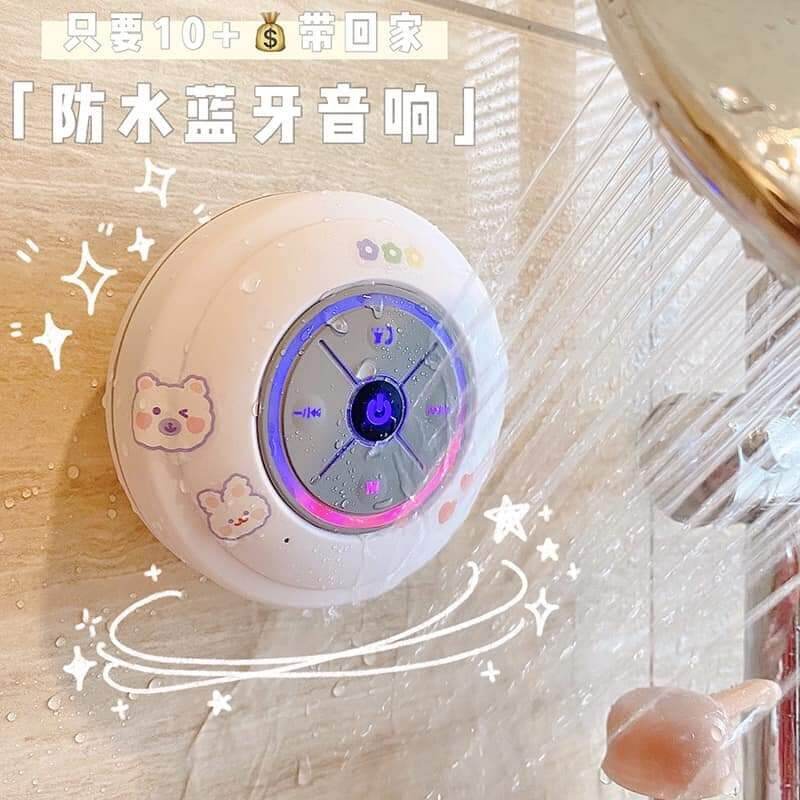 Loa  mini bluetooth chống nước có sticker dán kèm