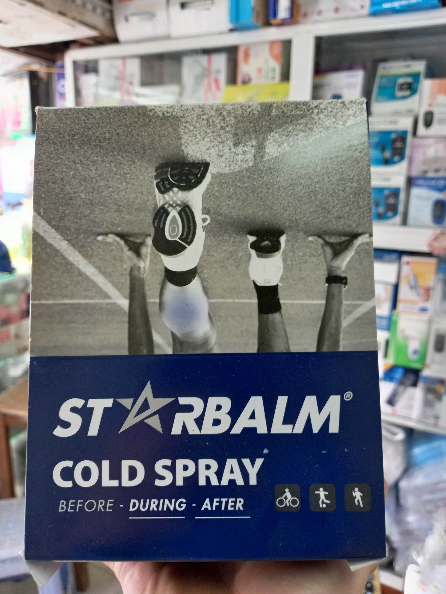 Chai xịt lạnh giảm đau Starbalm cold spray