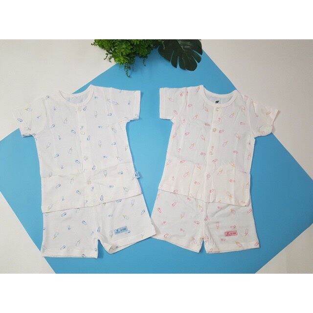 Quần áo cộc tay lullaby cho bé