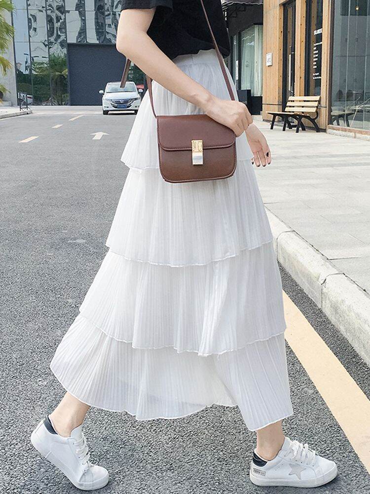 🌈 CHÂN VÁY 4 TẦNG XOÈ DẬP NHĂN❤️