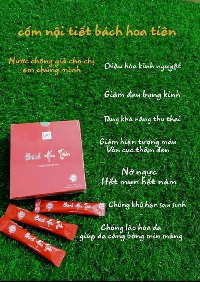 CỐM UỐNG ĐẸP DA BÁCH HOA TIÊN