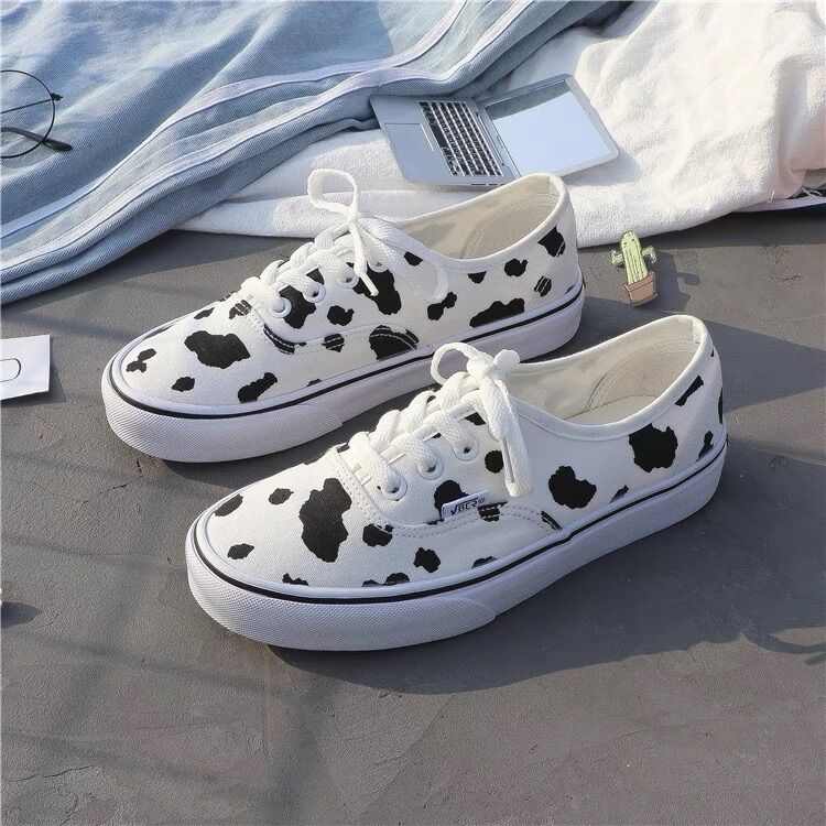 Giày sneaker nữ VAn bò sữa hotrend, giày nữ thấp cổ hot