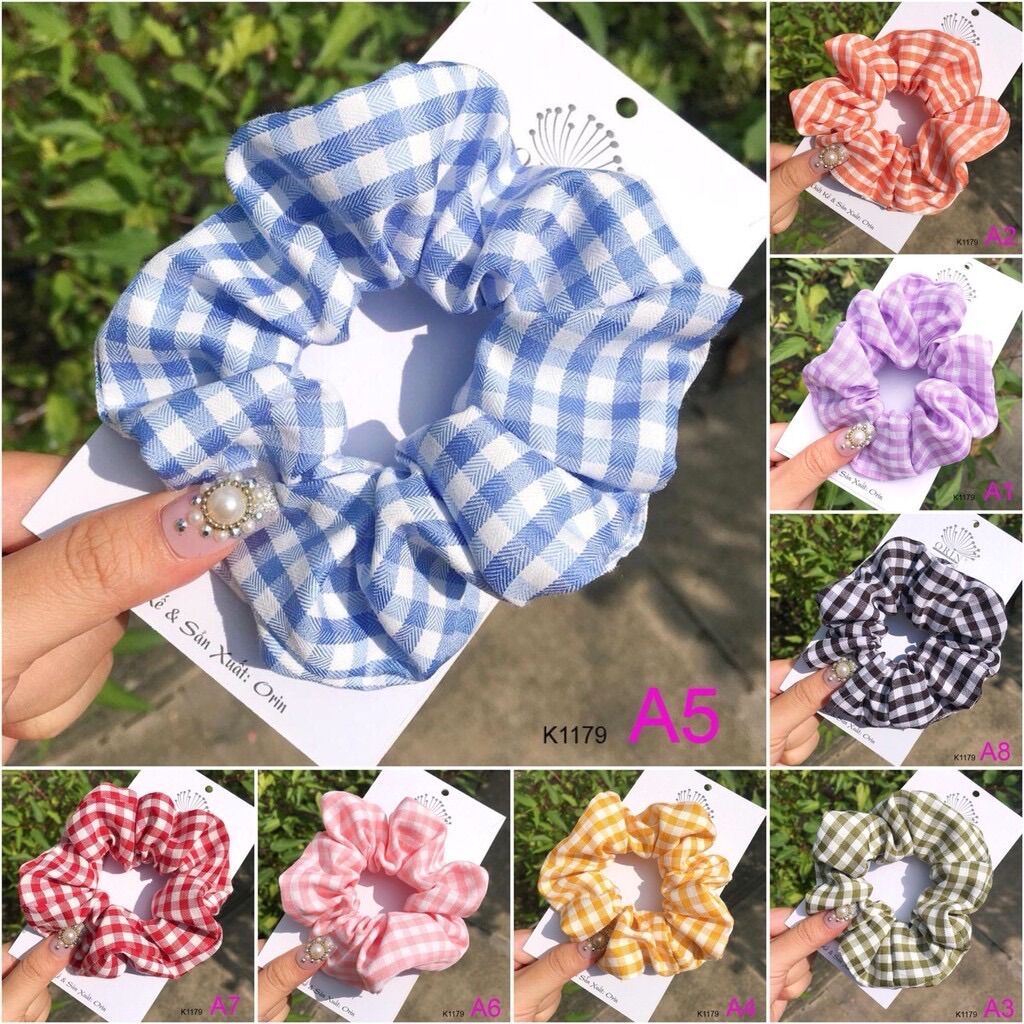 Dây buộc tóc srunchies