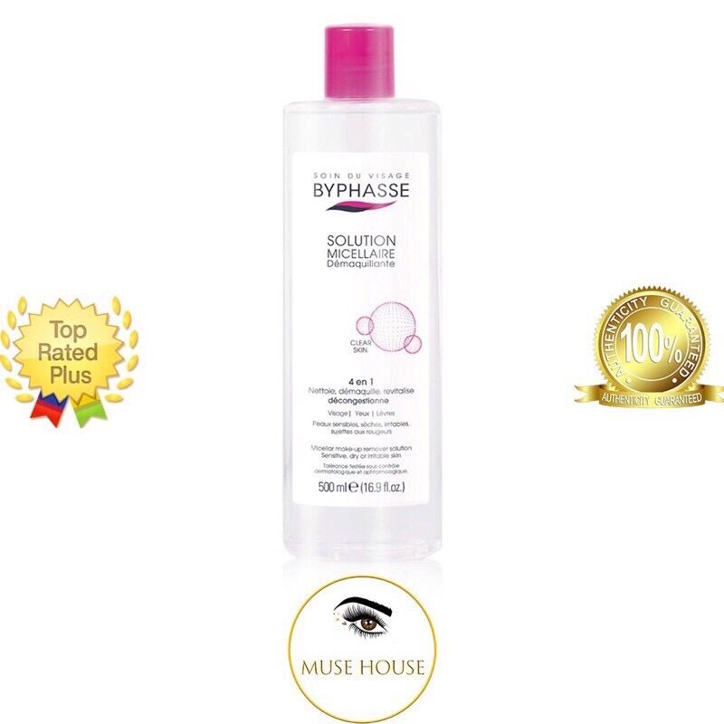 [HCM]Nước Tẩy Trang BYPHASSE Solution 500ml
