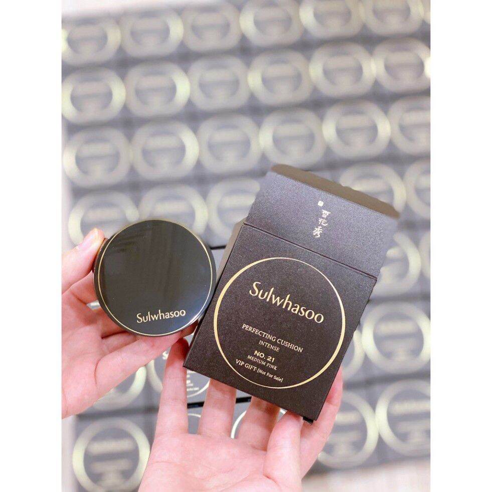 Phấn nước Sulwhasoo perfecting cushion intense tone 21 medium pink mini 5g