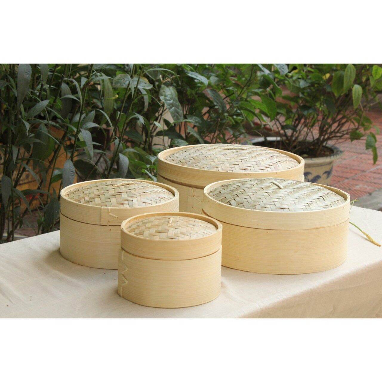 Xửng hấp bánh bao size nhỏ 15cm 2 tầng