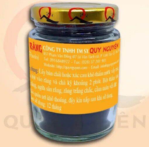 Bột chà răng Denti Quy Nguyên 100g