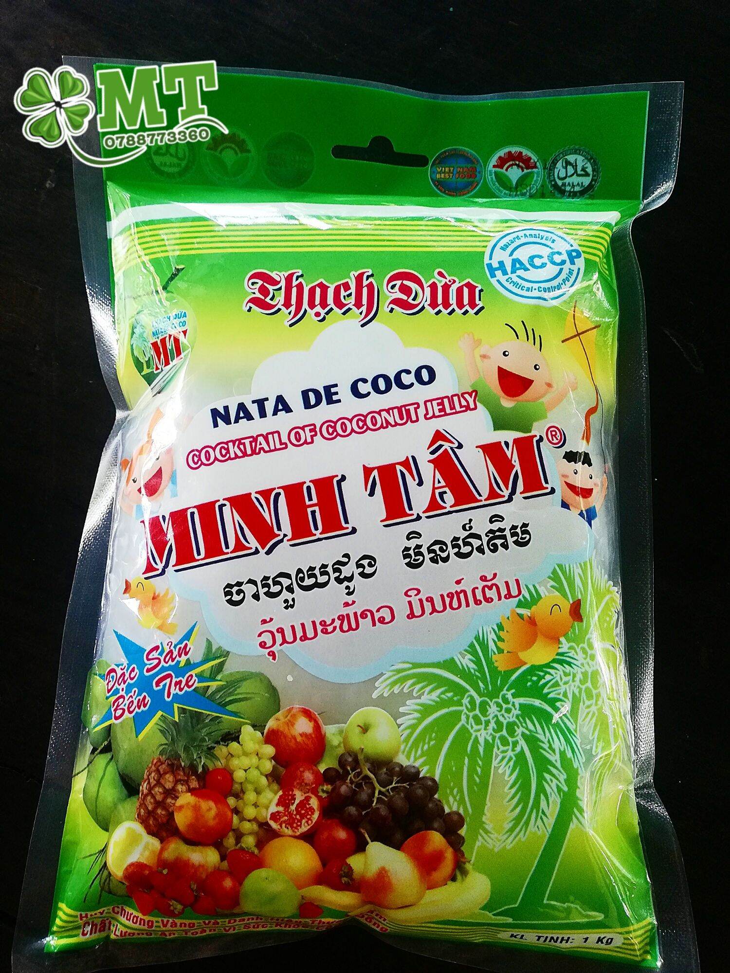 Thạch dừa Minh Tâm ăn liền 1kg