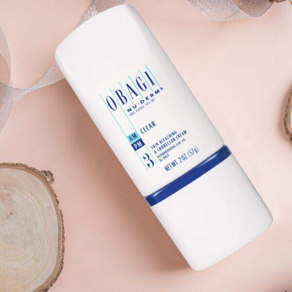 Nuderm Clear số 3Rx Obagi kem mờ nám, tàn nhang