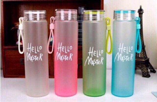 [HCM]BÌNH HELLO MASTER 420ml ĐỦ MÀU SẮC