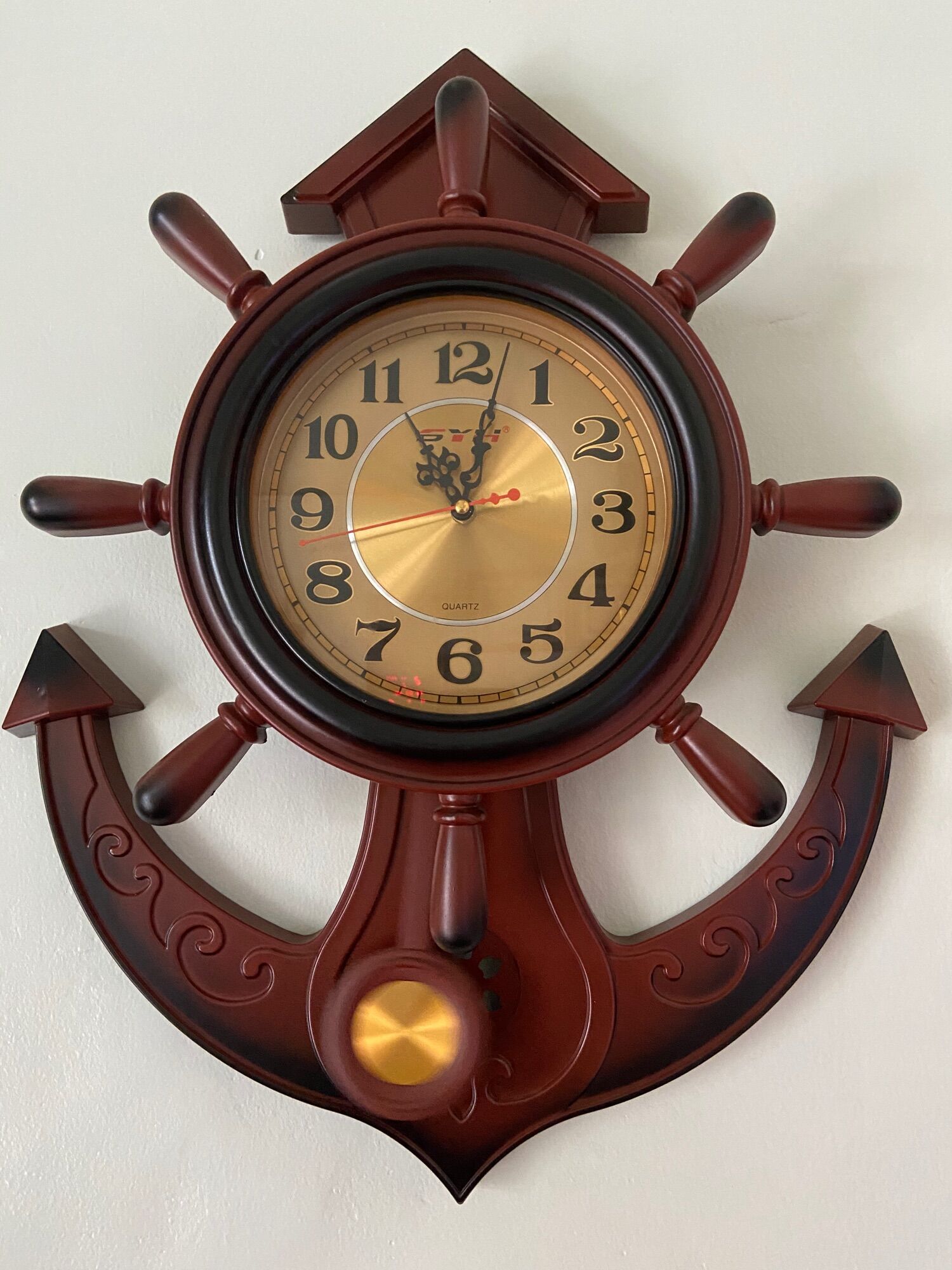 [ĐỒNG HỒ MỎ NEO] ĐỒNG HỒ QUẢ LẮC HÌNH MỎ NEO