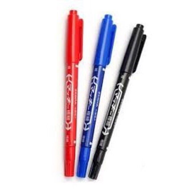 Hộp 10  Bút dạ kính 2 đầu Mo-120