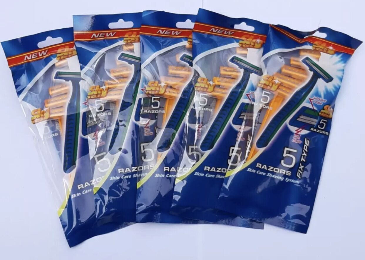 🔥combo 10 cây cạo râu 2 lưỡi siêu bén