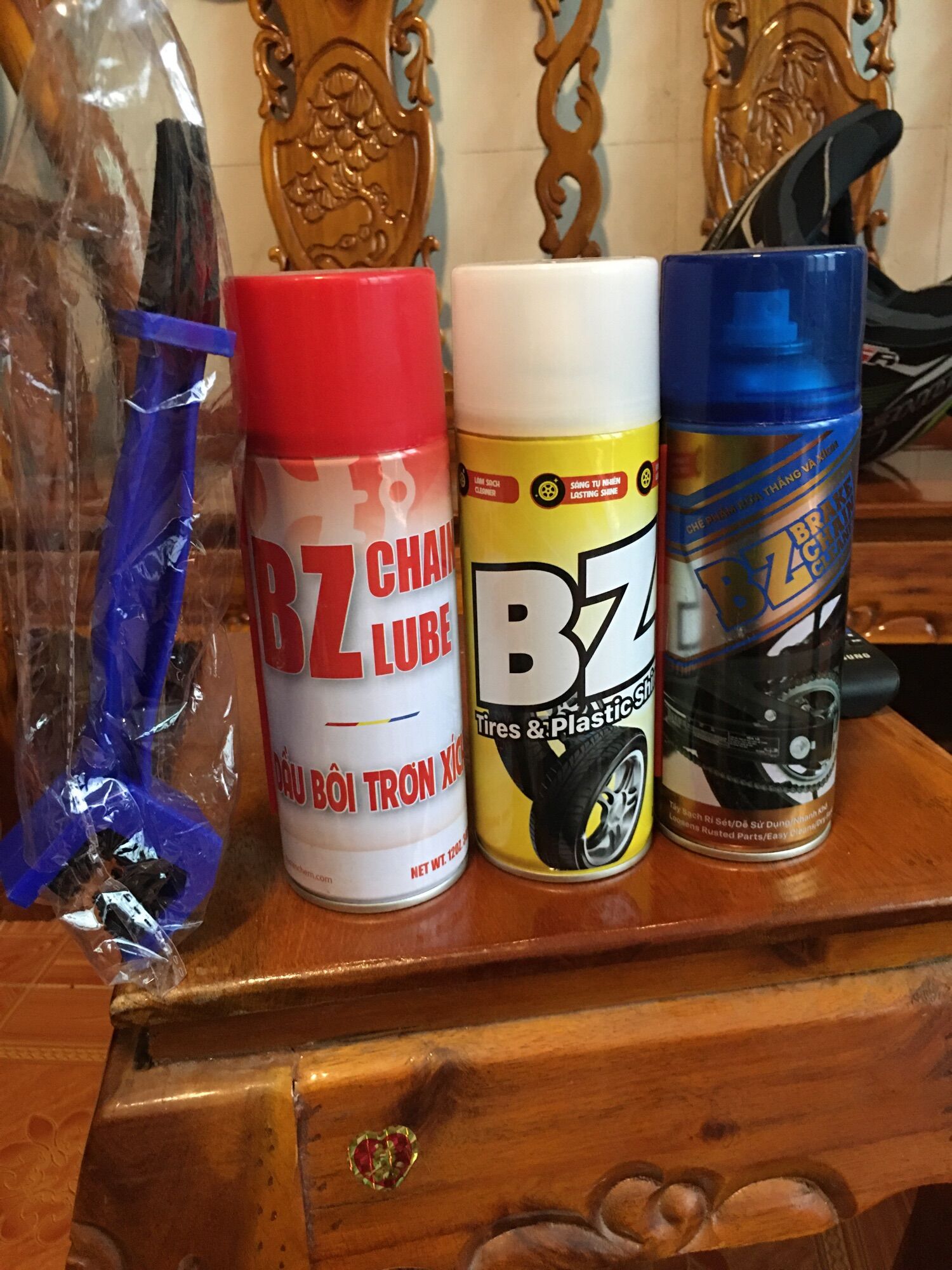 BZ Chain Lube dầu bôi trơn xích
