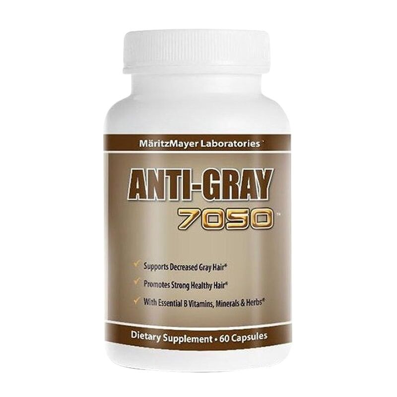 Viên uống hỗ trợ giảm tóc bạc sớm anti gray 7050 của mỹ