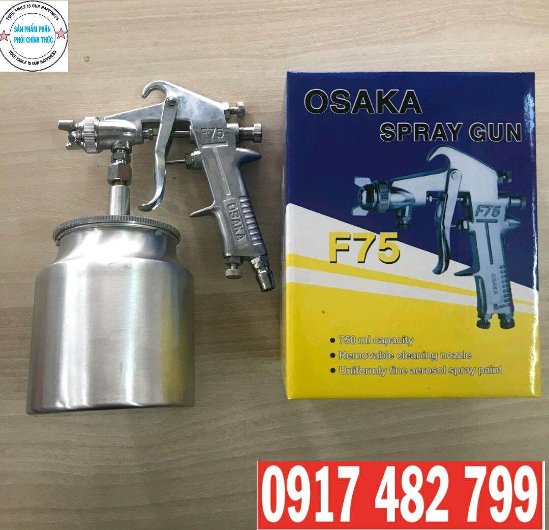 DỤNG CỤ PHUN SƠN F75 OSAKA BÌNH DƯỚI 750cc